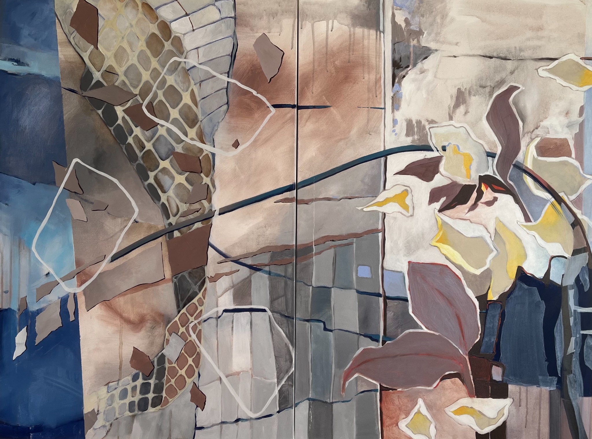 Shed, painting by Miriam Lilje for Planned Obsolescence